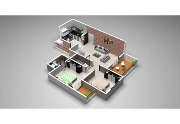 Aikyam Tathawade Floor plan