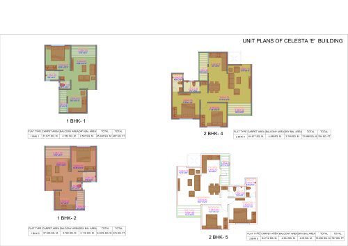 Pancha Tattva Tathawade 2 BHK Floor Plan