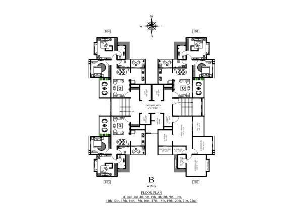 Codename DND Punawale Floor Plan