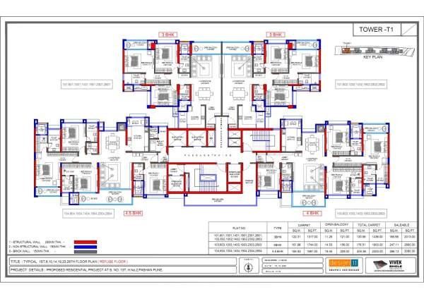 Livience Aleenta by Kohinoor Welworth Baner Master Plan