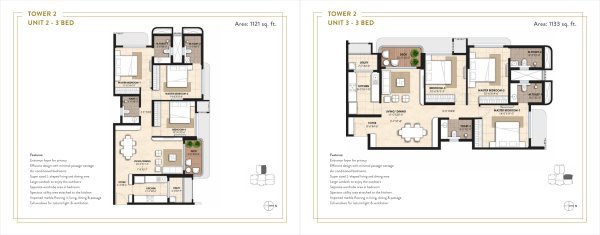 Lodha Panache Hinjewadi 2 BHK Floor Plan