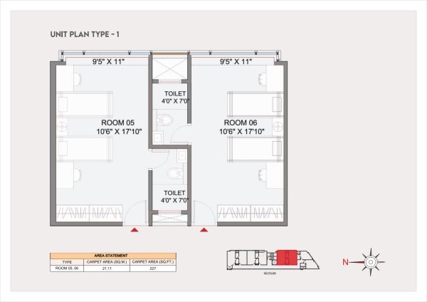 We One 121 Wakad Floor Plan