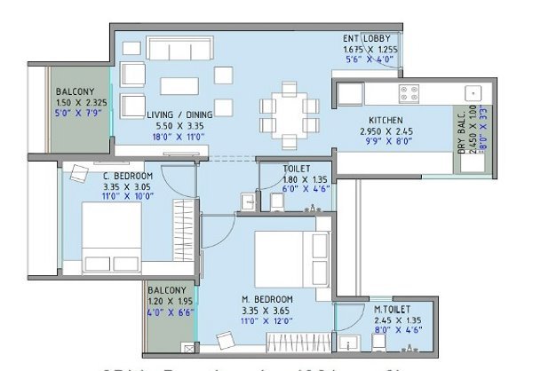 Austin Lush Tathawade Pune Floor Plan