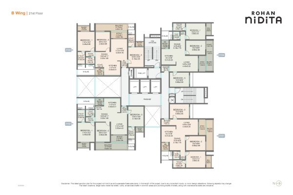 Rohan Nidita Hinjewadi Pune Floor Plan