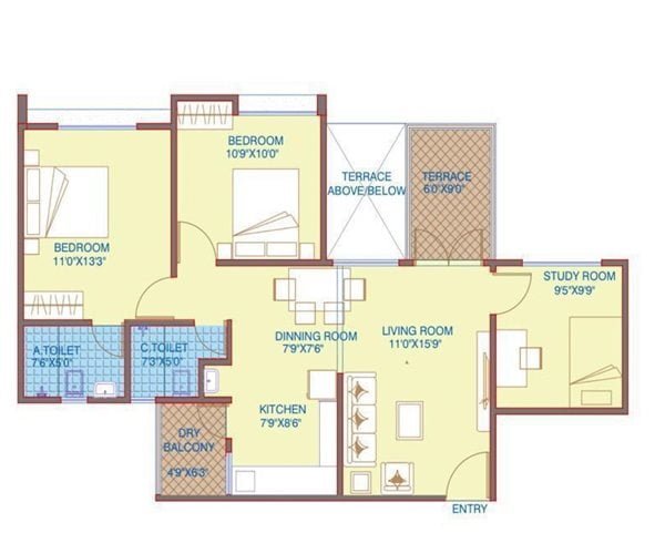 Austin County Tathawade Resale Flats