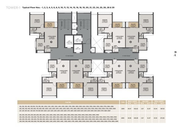 VTP Bellissimo Mahalunge Master Floor Plan