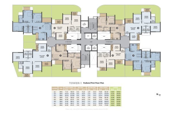 VTP Earth One Mahalunge Master Floor Plan