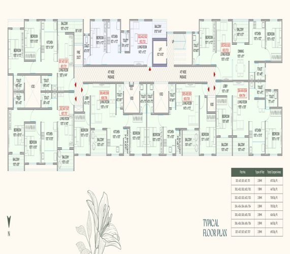 Shantai Divine Vastu Punawale Floor Plan