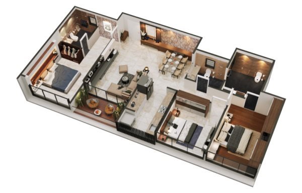 Zenistry 2 Baner Floor Plan