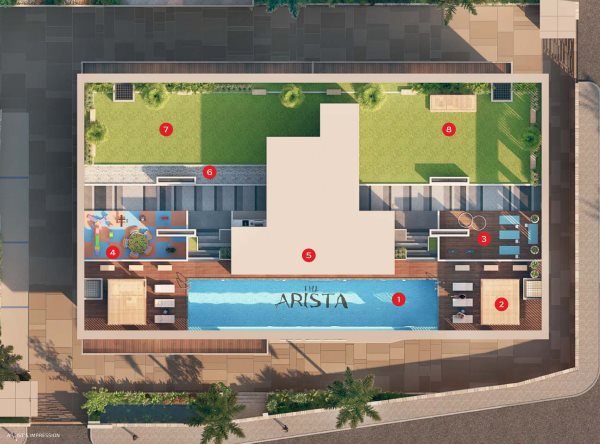 The Arista Pimple Nilakh Amenities