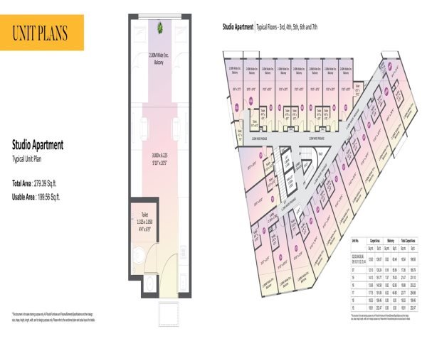 Krisala 41 Commune Wakad Floor Plan