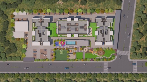 Millennium Samriddhi Punawale Master Floor Plan