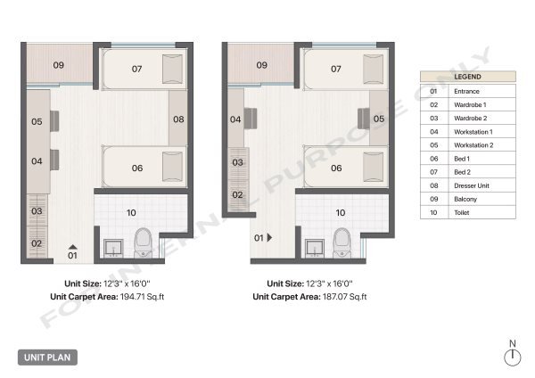 Menlo Studio Apartments Hinjewadi Floor Plan