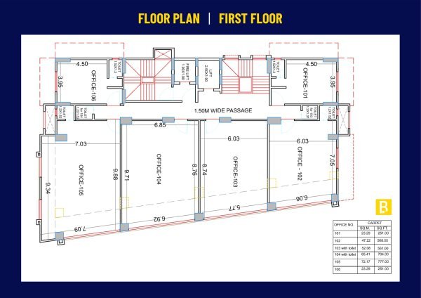Reelicon Business Square Baner Floor Plan