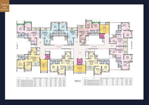 Somani Towers Punawale 2 and 3 BHK floor Plan