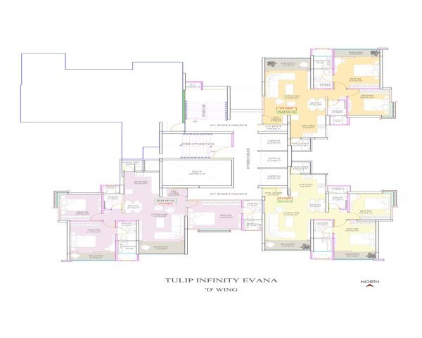 Varma Infinity Evana Punawale 2, 3, 4 BHK Master Floor Plans