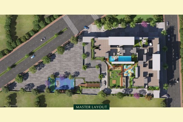 Arihant Sky Suites Tathawade Amenities area