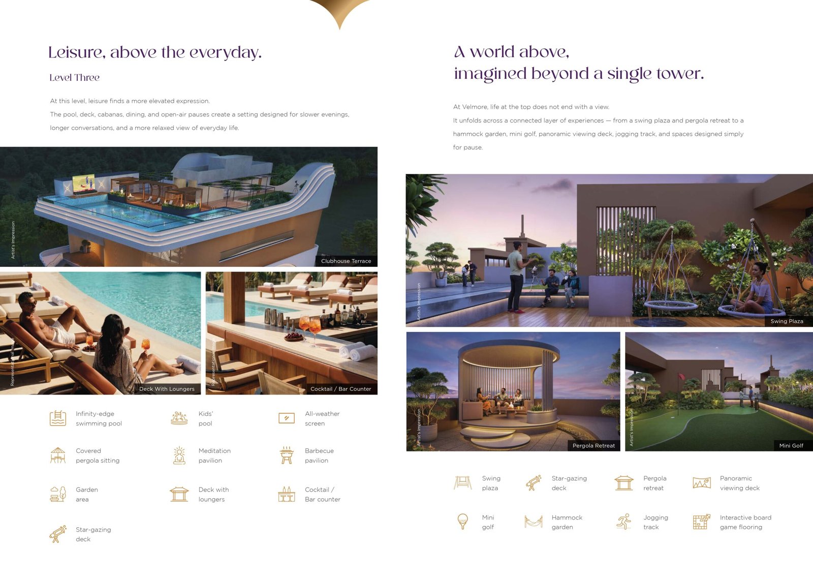 Dream Velmore Balewadi Amenities